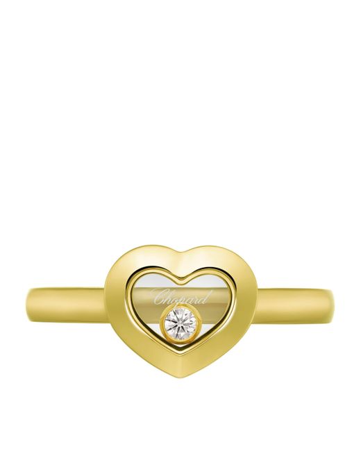 Chopard Metallic And Diamond Happy Diamonds Icons Ring