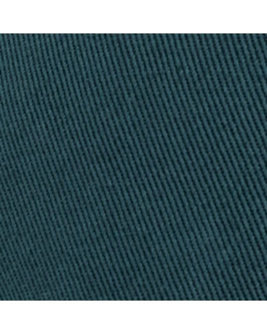 Saint Laurent Green Cotton Y Varsity Baseball Cap
