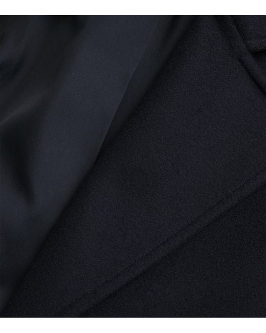 MAX&Co. Black Wool Longrun Coat