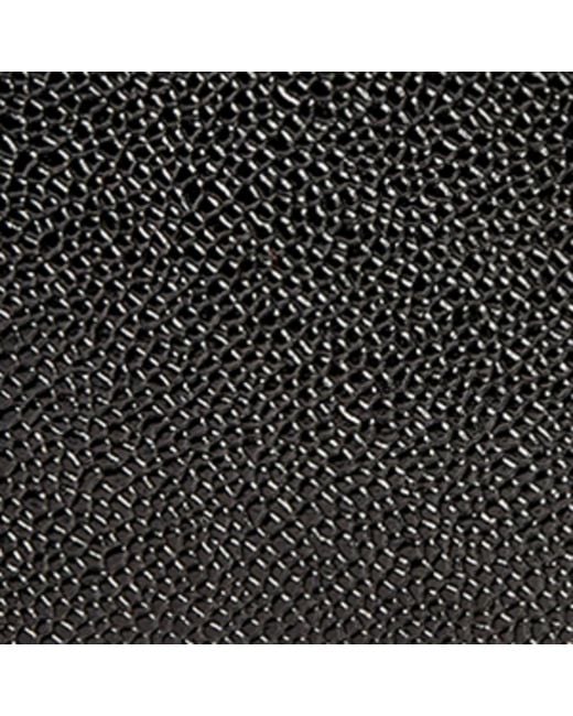 Thom Browne Black Leather Continental Zip Wallet
