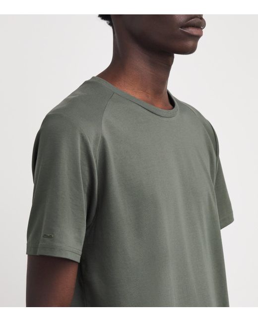 Ralph Lauren Green Cotton-Blend Performance T-Shirt for men