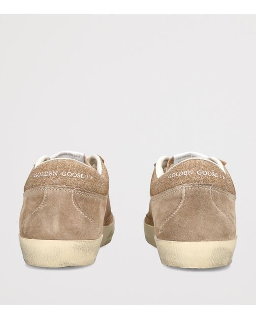 Golden Goose Deluxe Brand Natural Suede Super-Star Sneakers
