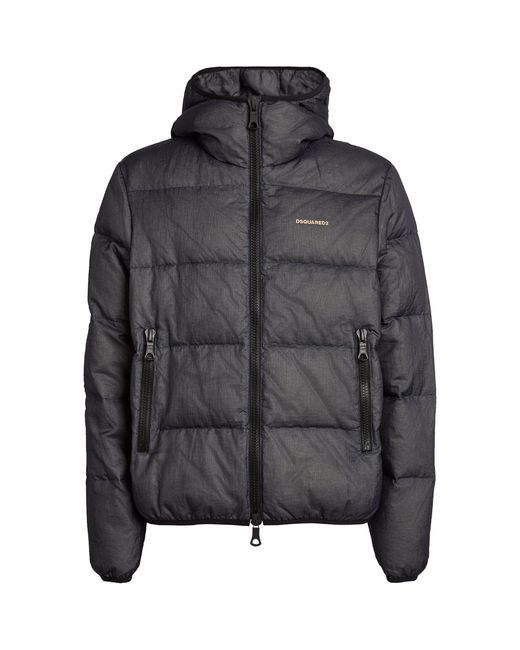 DSquared² Black Down-filled Puffer Jacket for men