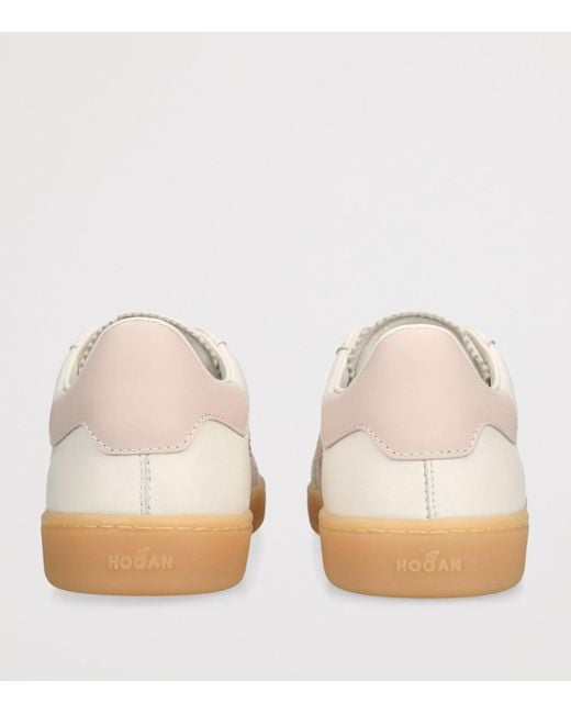 Hogan Natural Leather Cool Sneakers for men