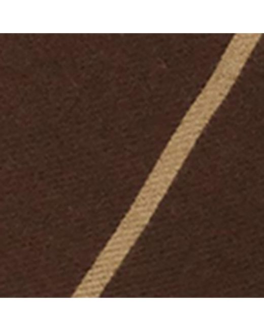 Burberry Brown Wool Thistle Shield Scarf