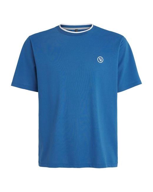 vuori Blue Logo Gamepoint T-Shirt for men
