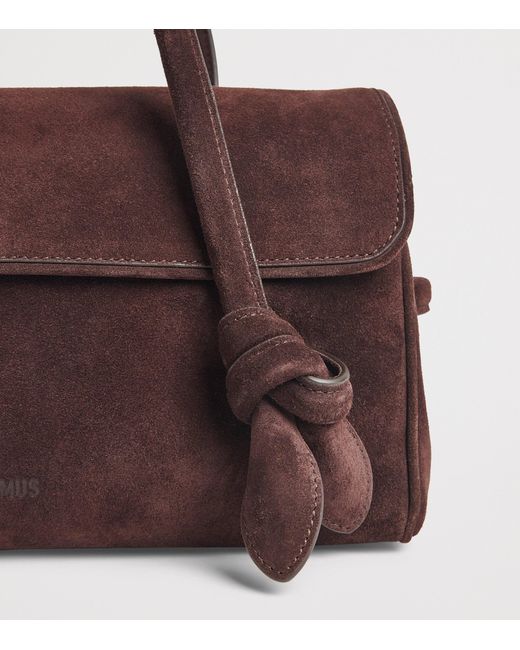 Jacquemus Brown Leather Le Turismo Shoulder Bag
