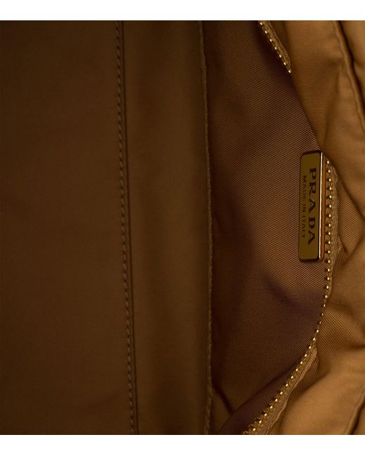 Prada Brown Medium Re-Nylon Explore Shoulder Bag