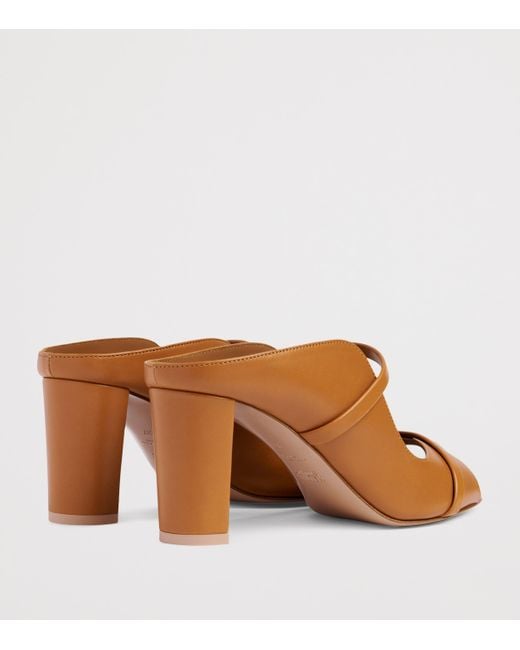 Malone Souliers Brown Leather Norah Heeled Sandals 70