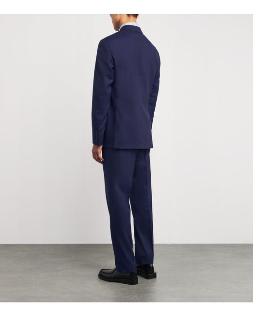 Pal Zileri Blue Wool Vicenza 2-Piece Suit for men
