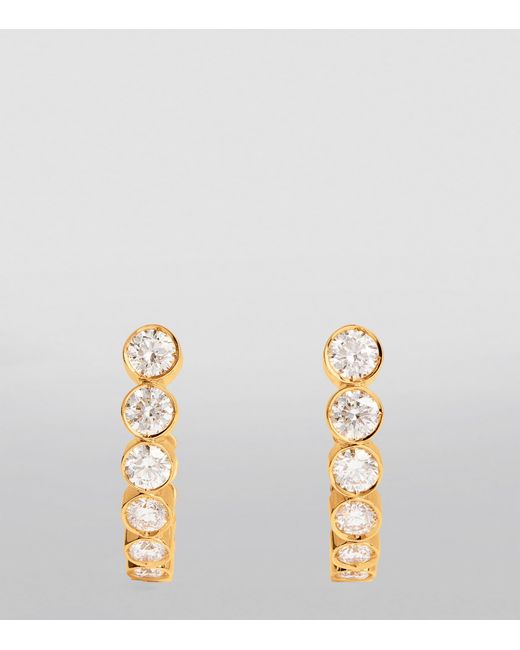 Sophie Bille Brahe Metallic And Diamond Boucle Ensemble Earrings