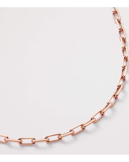 Cartier White Small Santos De Long Chain Necklace