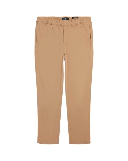 7 For All Mankind Natural Luxe Performance Plus Sateen Joggers for men