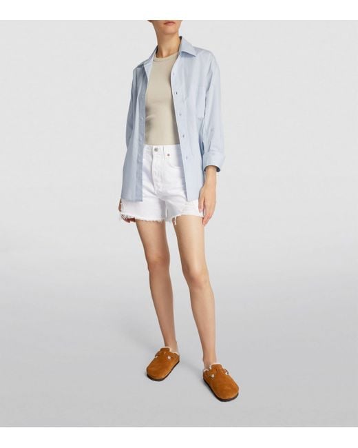 Citizens of Humanity Blue Cotton Kayla Shirt