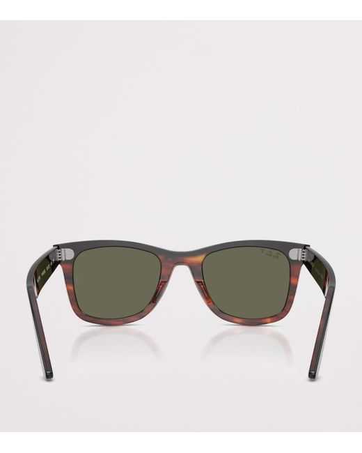 Ray-Ban Green Rb2240 Street Neat Wayfarer Sunglasses