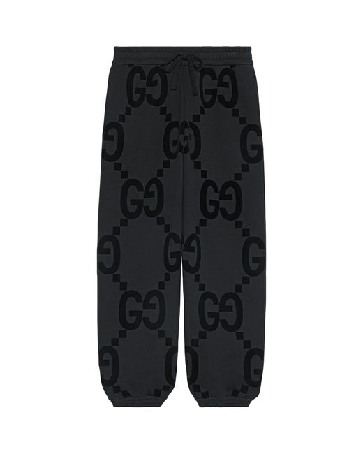 Gucci Black Gg Sweatpants for men