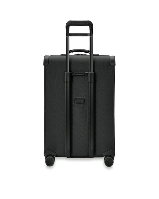 Briggs & Riley Black Medium Baseline Expandable Spinner Suitcase
