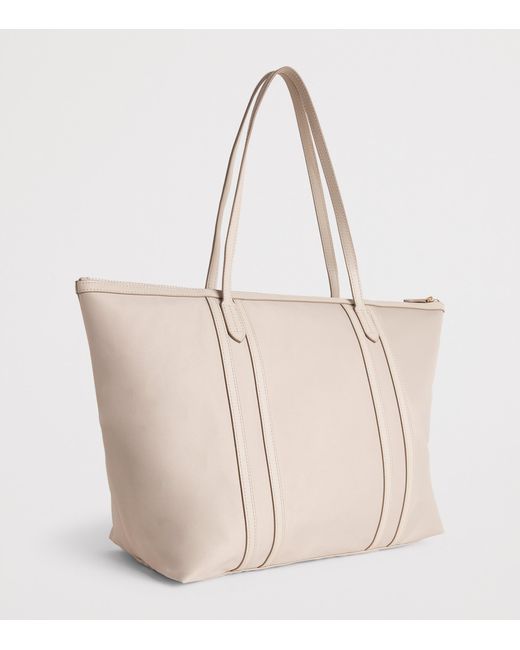 Harrods Natural Nylon Jetsetter Tote Bag