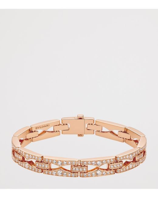 BVLGARI Natural And Diamond B.Zero1 Rock Bracelet