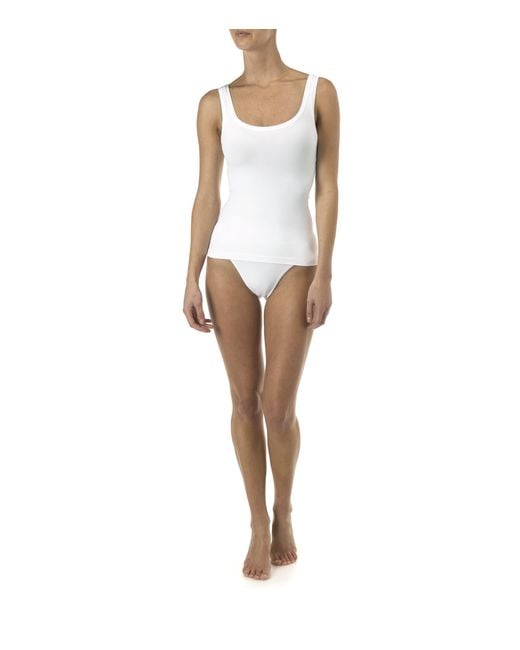 Hanro White Touch Feeling Tank Top