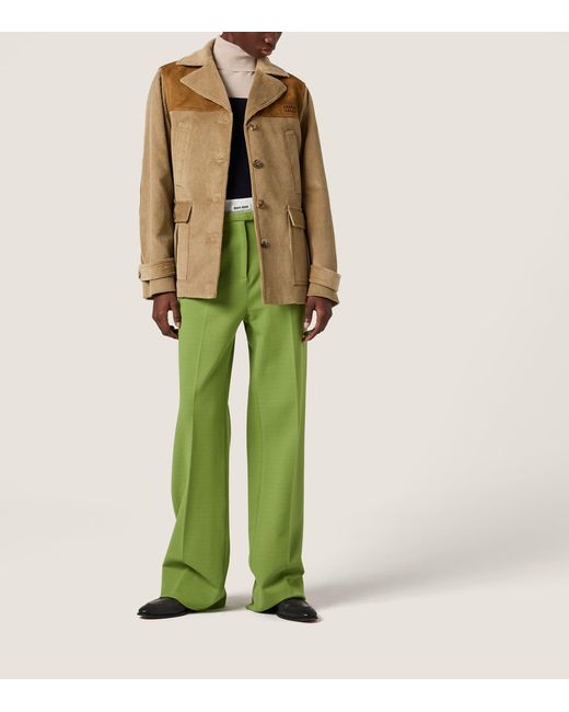 Miu Miu Brown Corduroy Jacket