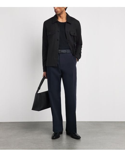 Tom Ford Black Cashmere Shirt for men