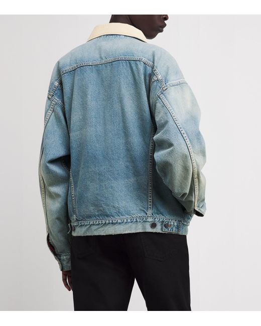 The Row Jorelle Denim Jacket in Blue | Lyst UK