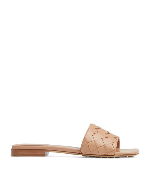 Bottega Veneta Natural Leather Parco Sandals