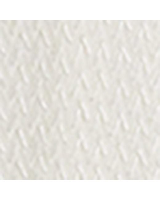 Ralph Lauren White Silk-Cashmere Embellished Dress