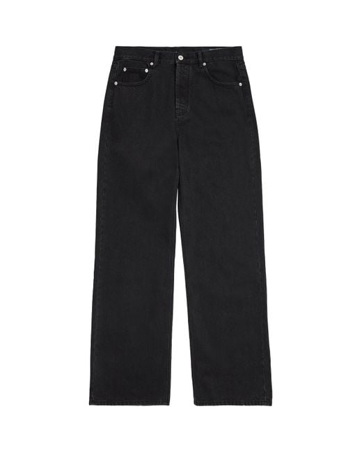 Jacquemus Black Straight-Fit Jeans for men