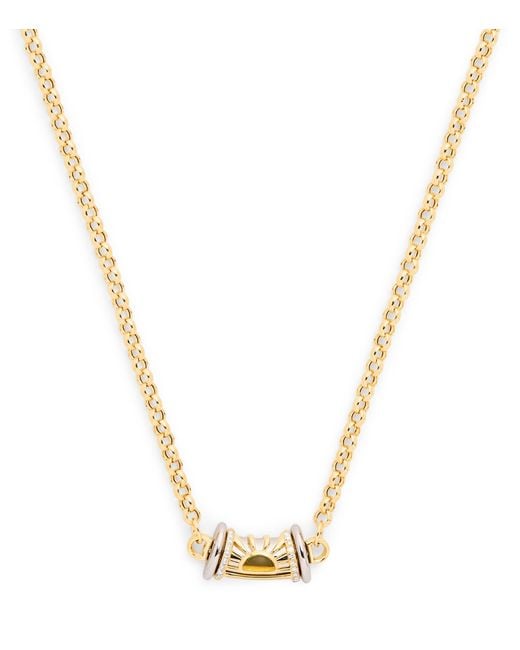 L'Atelier Nawbar Metallic Small, Diamond And Topaz Lot N*91 Warrior Dawn Necklace