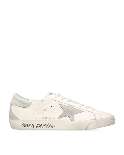 Golden Goose Deluxe Brand Natural Leather Super-Star Sneakers for men