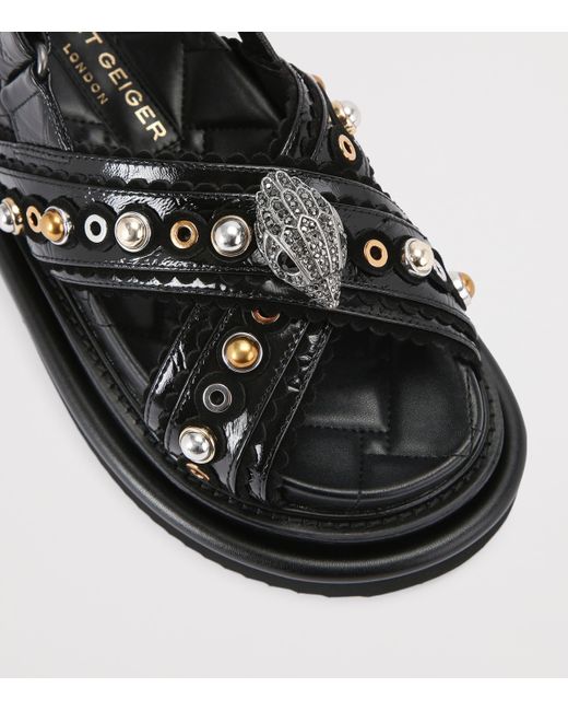Kurt Geiger Black Kurt Geiger Sandals Leather Orson