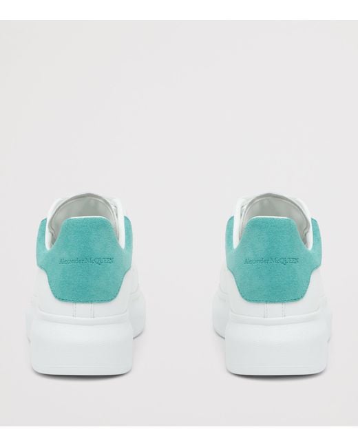 McQueen White Leather Oversized Sneakers for men