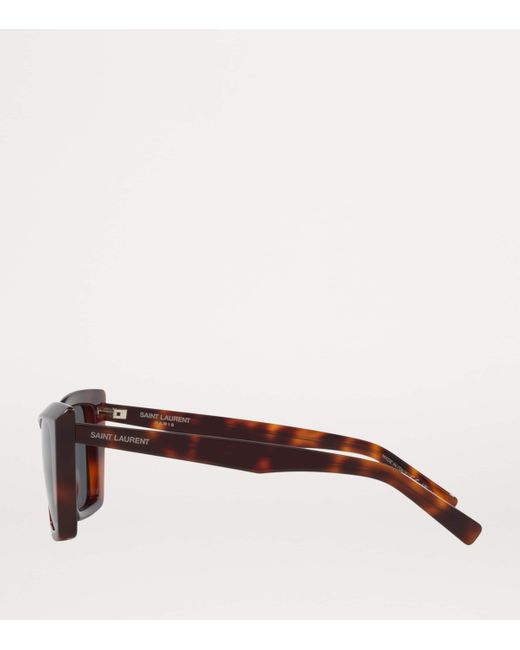 Saint Laurent Brown Acetate Sl 657 Sunglasses