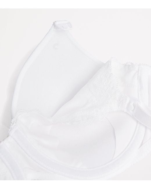 Chantelle White Maternity Nursing Spacer Bra