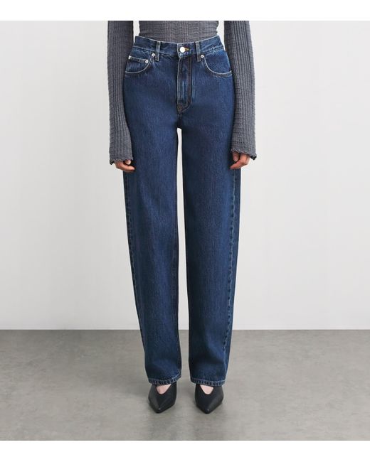 Loulou de Saison Blue Samur Straight Jeans