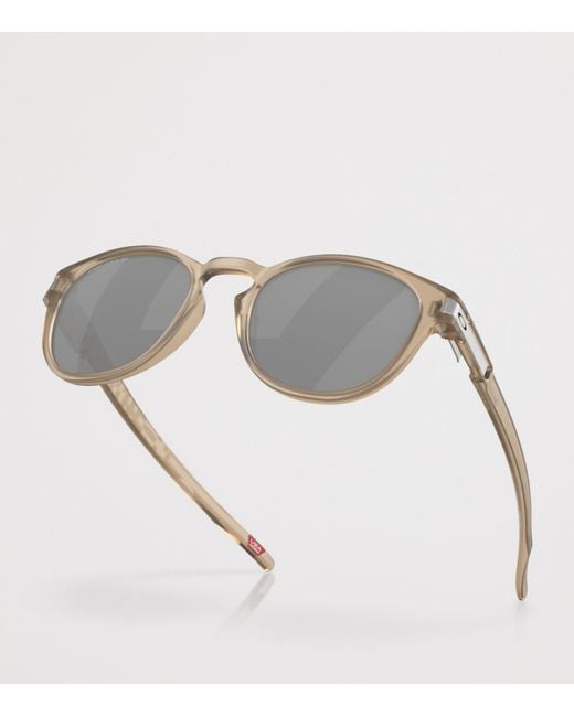 Oakley Gray Latch Introspect Round Sunglasses for men