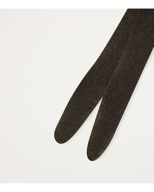 Dolce & Gabbana Black Metallic Tights