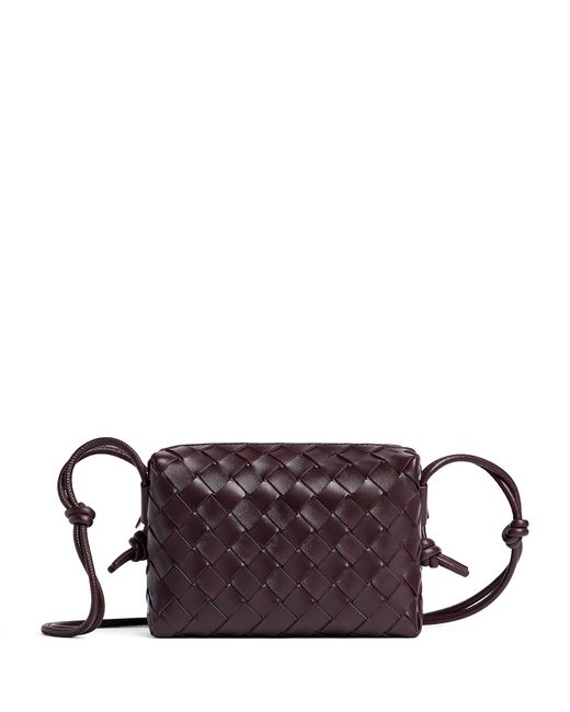 Bottega Veneta Brown Leather Loop Cross-Body Bag