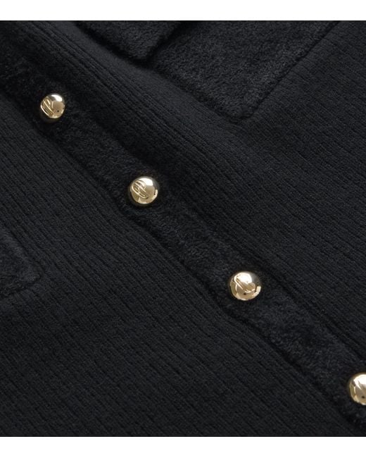 Claudie Pierlot Black Knitted Mini Skirt
