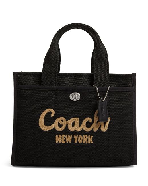 COACH Black Small Cargo Tote Bag