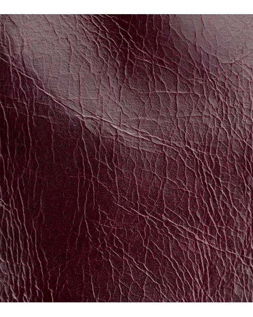 Prada Purple Patent Leather Pouch