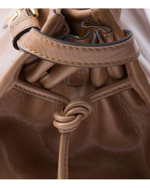 Prada Brown Medium Leather Top-handle Bag