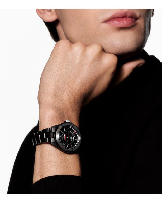 Chanel Black Ceramic And Steel J12 Superleggera Calibre 12.1 Watch