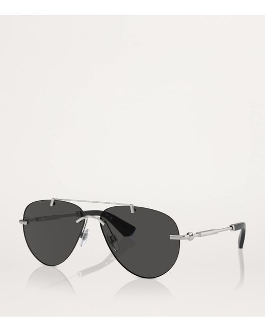 Burberry Gray Acetate Be3151 Sunglasses