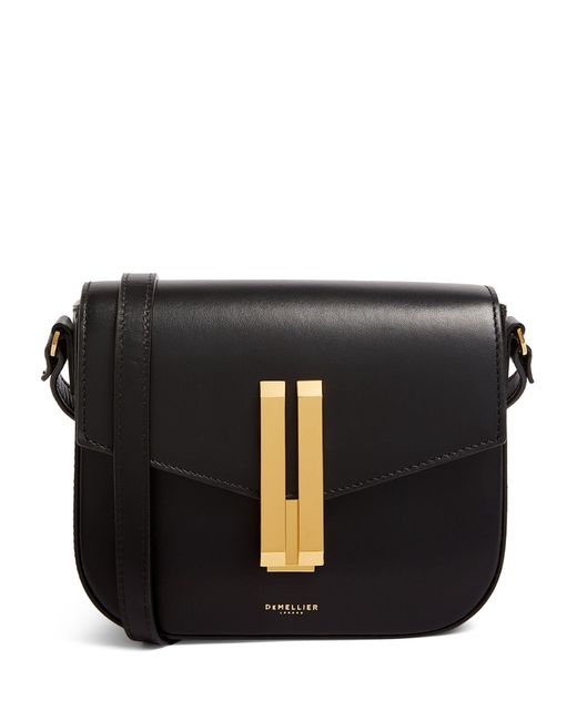 DeMellier London Black Small Leather Vancouver Cross-body Bag