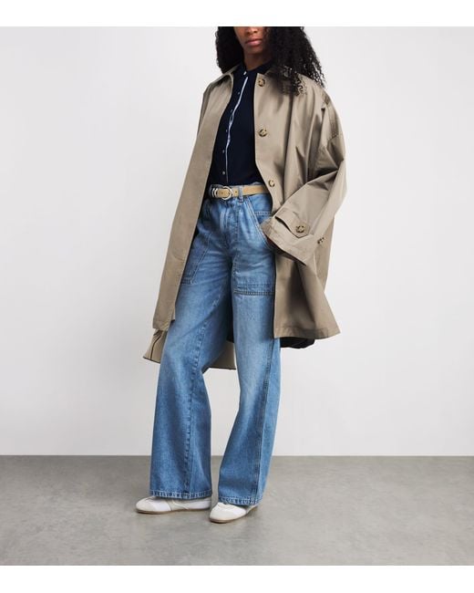 Sandro Natural Suede Belt