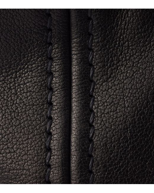 Prada Black Medium Leather Route Tote Bag