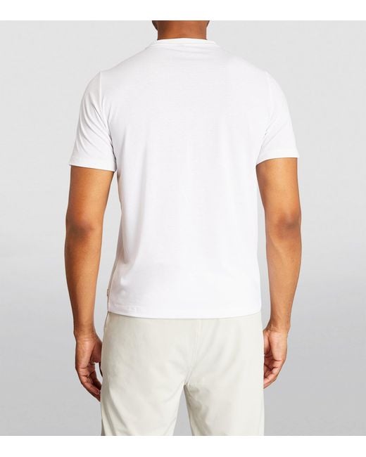 vuori White Current Tech T-Shirt for men